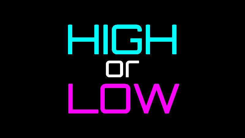 High or Low Image